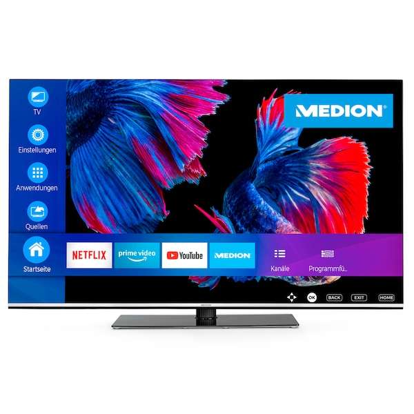 Medion Life X15564 55" OLED Smart TV voor €777 @ Medion