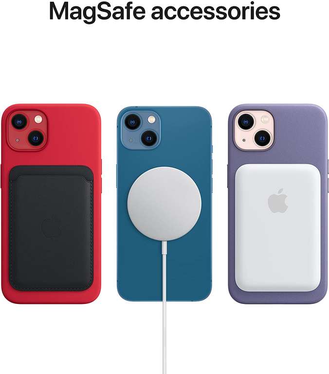 Apple Siliconenhoesje met MagSafe iPhone 13 Inktblauw