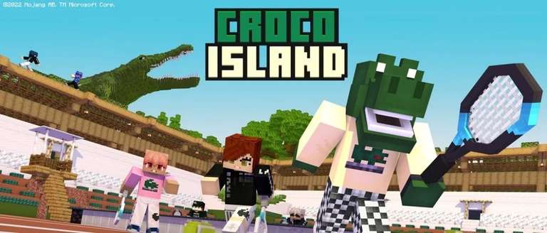 Minecraft x Lacoste Croco Island gratis map (Bedrock)