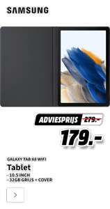 DAGDEAL | SAMSUNG Galaxy Tab A8 Wifi - 32GB Grijs + Cover