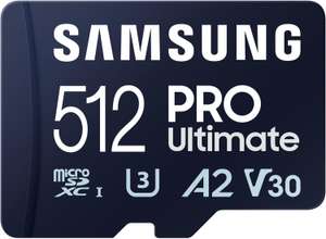 SAMSUNG PRO Ultimate microSD-geheugenkaart, 512GB