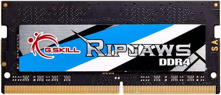 G.Skill 16 GB DDR4-3200 Kit Laptopgeheugen (Zwart, F4-3200C22D-16GRS, Ripjaws, XMP)