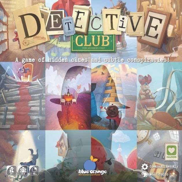 [België] DETECTIVE CLUB bordspel
