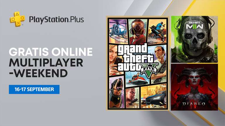 [PlayStation Plus] Gratis online multiplayer-weekend (16 & 17 september)
