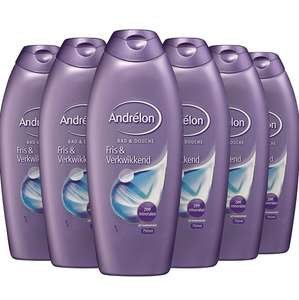 Andrélon Bath & Shower Gel Fresh & Invigorating - 6 x 750ML - Value Pack