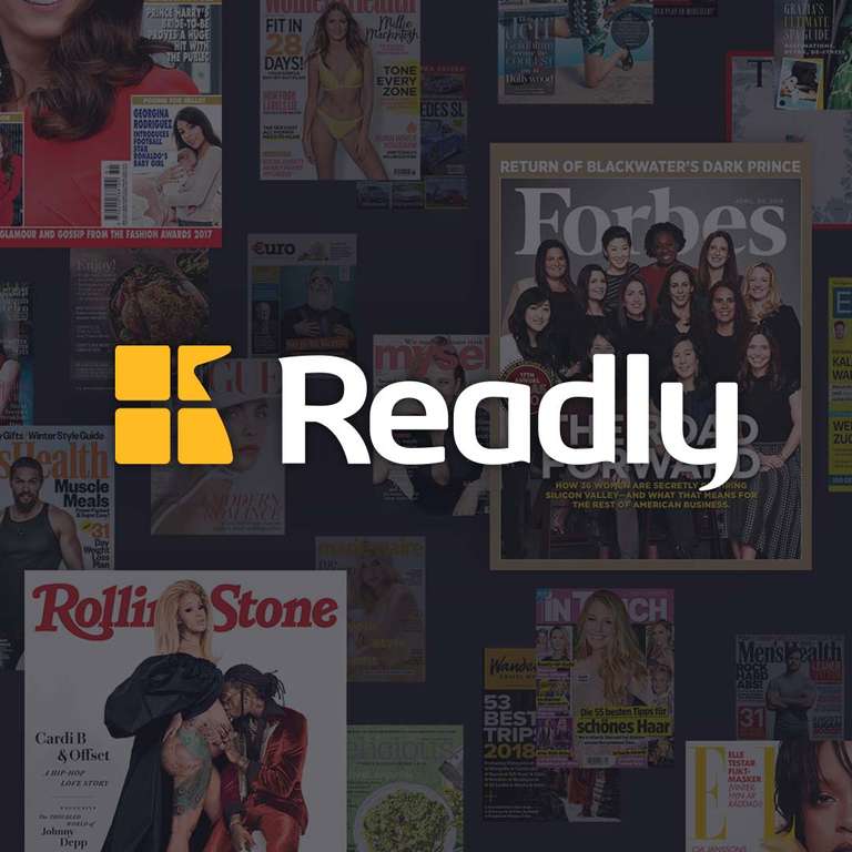 2 maanden gratis Readly (online tijdschriften)