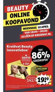 [kruidvat] kruidvat beauty innovatiebox €19,99