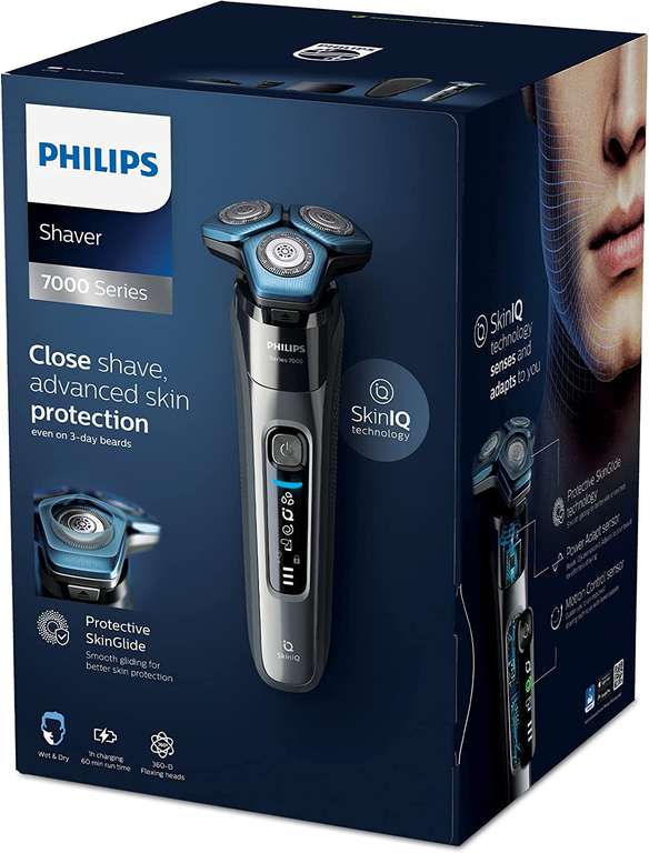 Elektrisch Wet & Dry-scheerapparaat uit de Philips Shaver 7000-serie