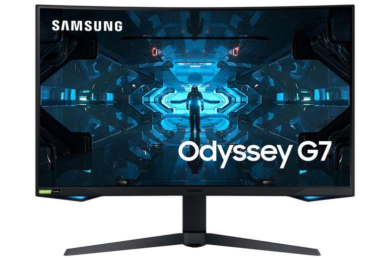 Samsung Odyssey G75T 32" Curved gaming monitor (2560x1440, 1000R curved, 240Hz, 1ms) voor €449 @ Samsung ING shop
