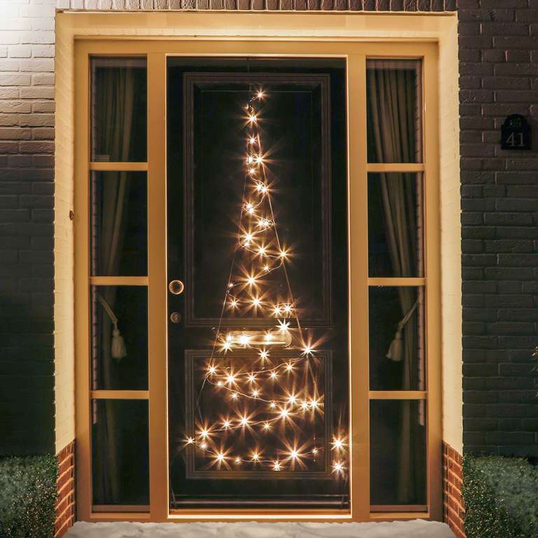 Fairybell deur lichtboom met twinkel