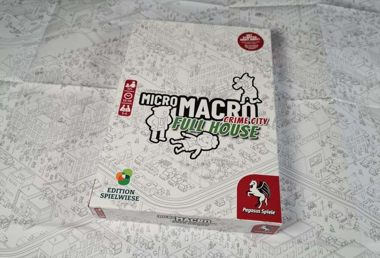 MicroMacro: Crime City - Full House gezelschapsspel (Engels) voor €17,38 @ Amazon NL