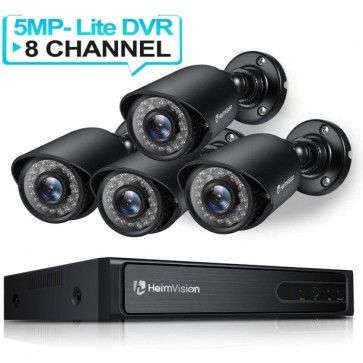 4 Camera beveiligingssysteem fullHD