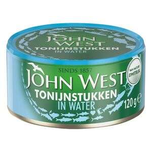 John West Tonijnstukken in water 120g @ Xenos