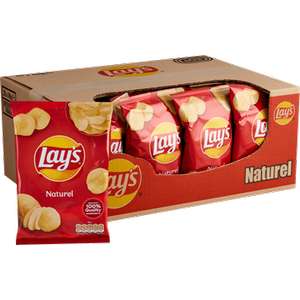 Lay's Chips 20 uitdeelzakjes van 40g @AH (€0,49/zakje)