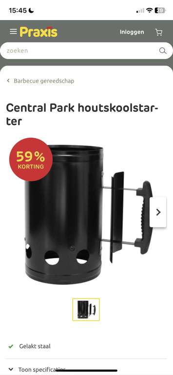 [Praxis lokaal] Central Park barbecue starter 6,-