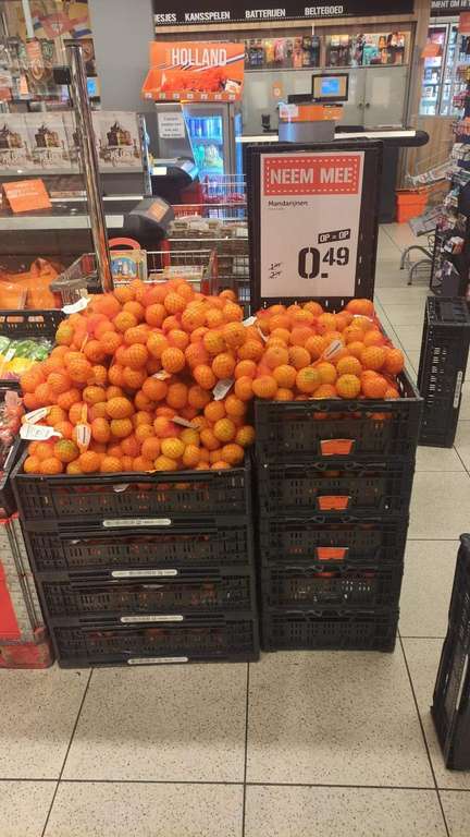 Alleen Vandaag! Netje Mandarijnen Voor Maar €0,49 Cent !! [Lokaal] Coop Surinameplein Doetinchem