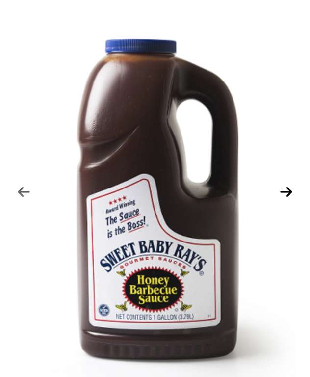 Bbq saus Sweet Baby Ray's Honey 1 Gallon