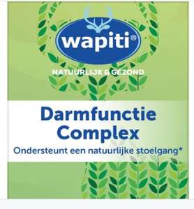 Vraag gratis sample Wapiti Darmfunctie Complex aan