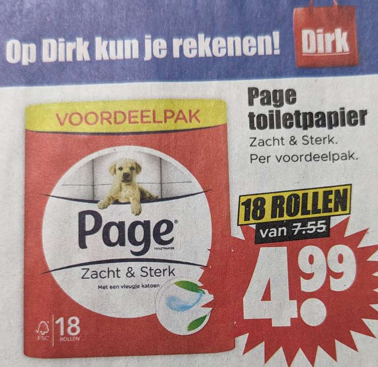 Page toiletpapier voordeelpak