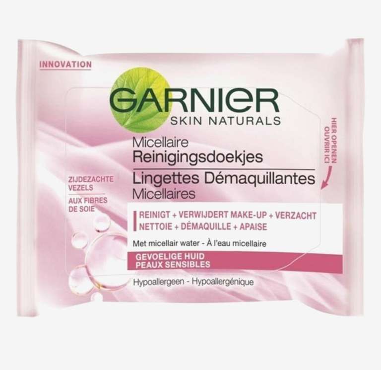 Garnier - SkinActive - Micellaire Reinigingsdoekje