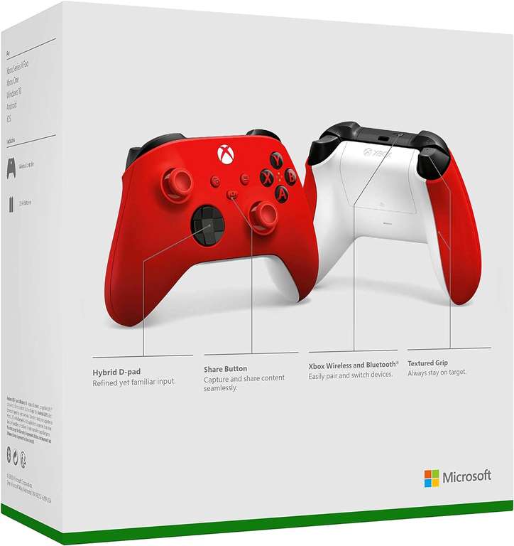 Microsoft Xbox Series X/S Draadloze Controller Pulse Red