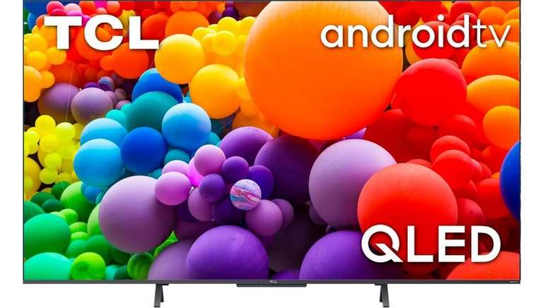 TCL QLED-TV 55C722X1, 139 cm / 55 ", 4K Ultra HD, Smart-TV | Android TV, Android 11, Onkyo-geluidssysteem