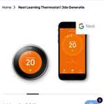 Google Nest Thermostaat versie 3