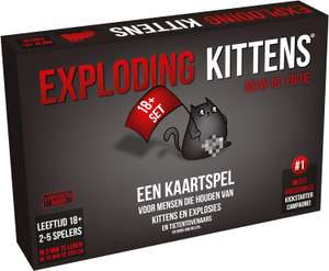 Exploding Kittens NSFW 18+ editie kaartspel voor €10,98 @ Amazon NL