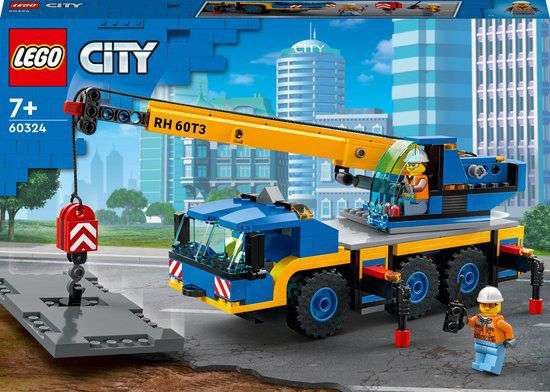 LEGO City Mobiele Kraan - 60324 - 340 stuks