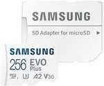 Samsung MicroSDXC 256GB EVO Plus