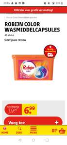 Robijn Color Wasmiddelcapsules - 40 stuks (0,175 euro per stuk)