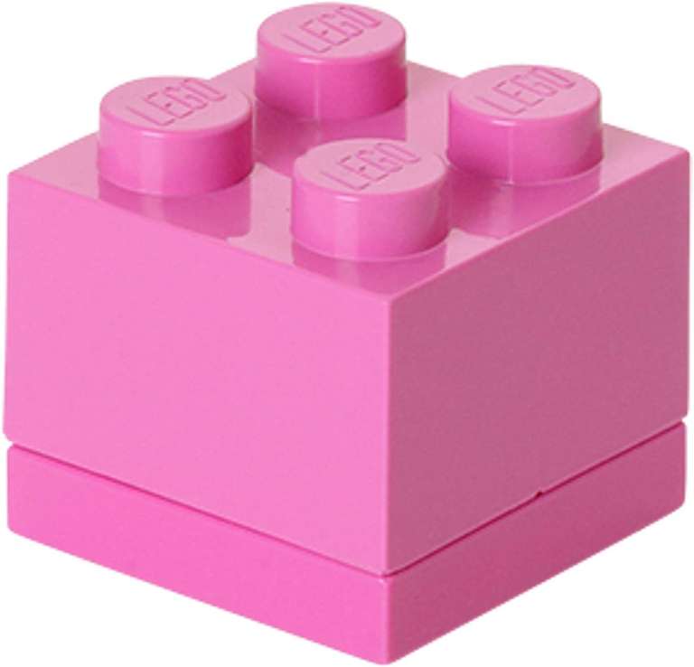 LEGO mini opbergbox roze €2,99 Amazon NL