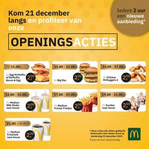 McDonald's McDrive Den Helder heropening