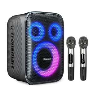 Tronsmart Halo 200 karaoke party speaker - inclusief 2 draadloze microfoons @ Geekbuying