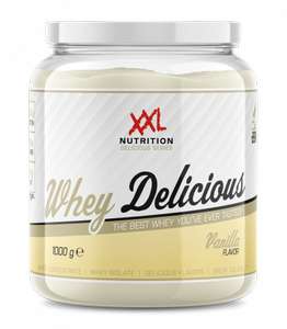 Whey Delicious 50% korting XXL Nutrion