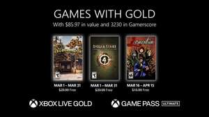 Games with Gold voor maart 2023