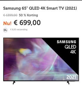 Samsung 65" QLED 4K Smart TV (2021)