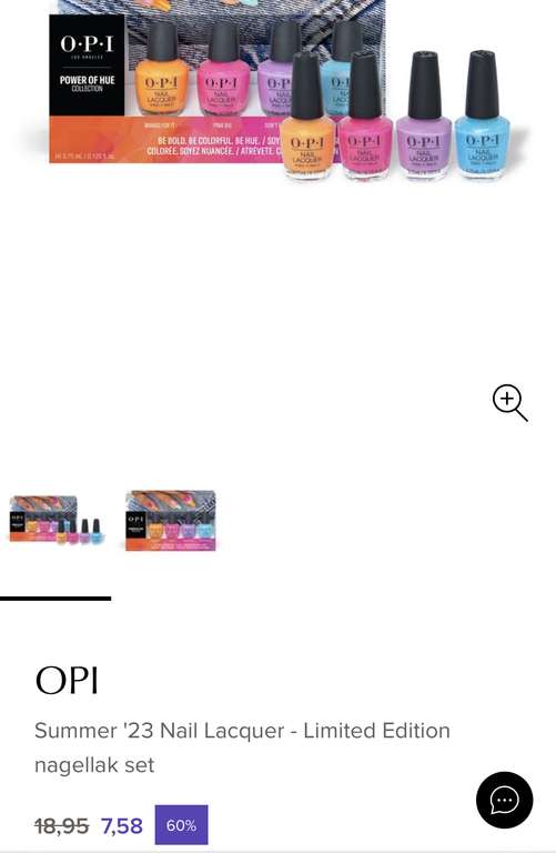 [bijenkorf] OPI Summer '23 Nail Lacquer - Limited Edition nagellak set €7,58