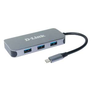 D-Link DUB-2335 6-in-1 USB-hub (HDMI, 1x USB-C met PD, 3x USB-A 3.0, 1x HDMI, 1x Gigabit Ethernet) voor €39,99 @ NBB