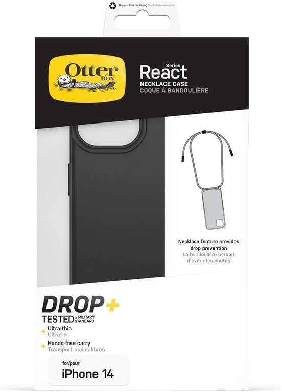 OtterBox React Necklace hoesje met MagSafe voor iPhone 14