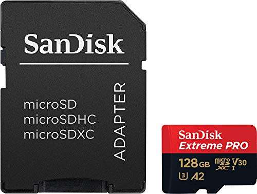 [Amazon.de] SanDisk 128GB Extreme PRO microSDXC card + SD adapter