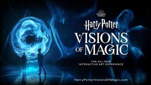 Met 2 personen Harry Potter Visions of Magic + 4* hotelovernachting + ontbijt vanaf €55 p.p. @ Travelcircus