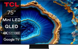 TCL 75c803 miniLED (4K, Google TV, 144Hz, FALD)