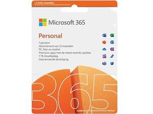 Aantrekkelijk geprijsde Microsoft 365 Personal