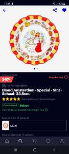 Sint schaal Blond Amsterdam bol.com