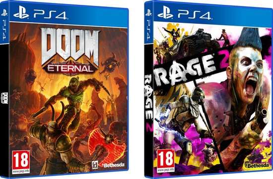 Doom Eternal + Rage 2 Double Pack - PS4