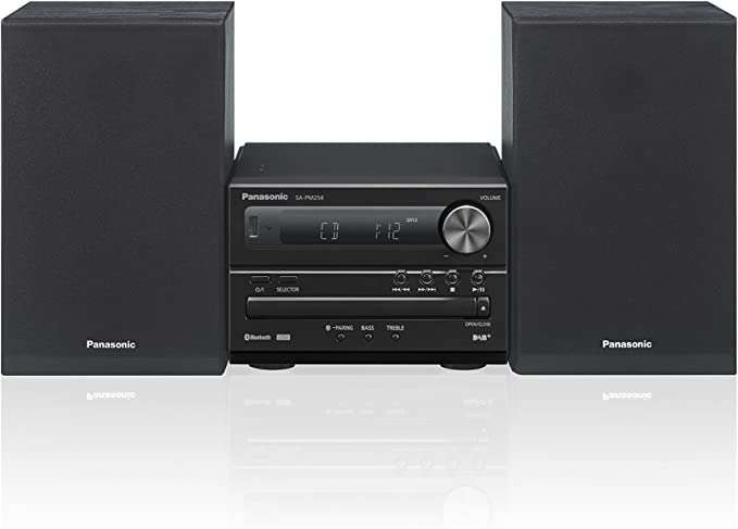 Panasonic SC-PM254EG-K Micro HiFi Systeem (DAB+, FM, Bluetooth, USB) na cashback