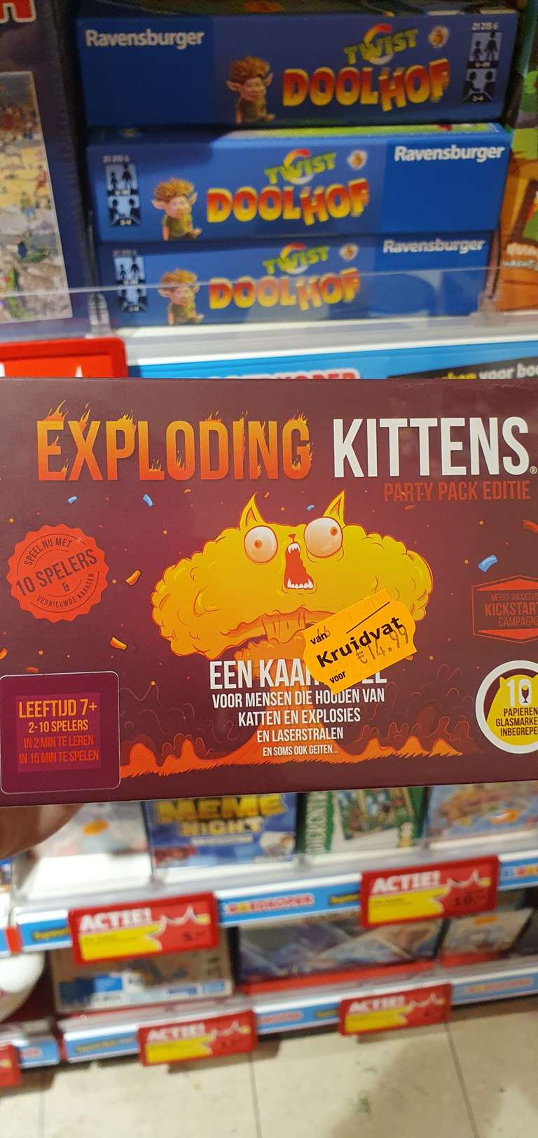 Exploding kittens partypack Kruidvat (Nederlands)