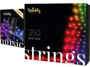 Twinkly 250 RGB Led string + Music dongel