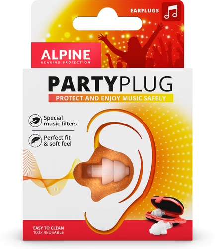 Alpine Partyplug Oordoppen Transparant Duo Pack